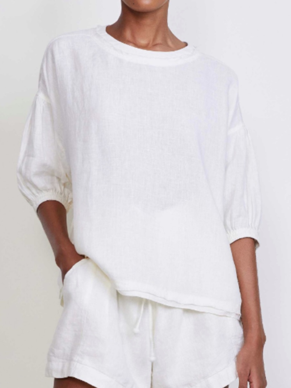 Apiece Apart Delle Linen Tee
